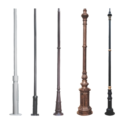 LI-8220 - LI-8224 Decorative Outdoor Pole Lights